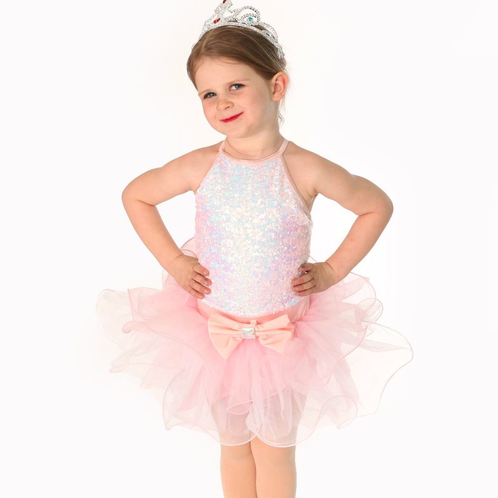 NEW Weismann 3 in 1 Dance Costumes in Pink - 2 Available Xra Small Child
